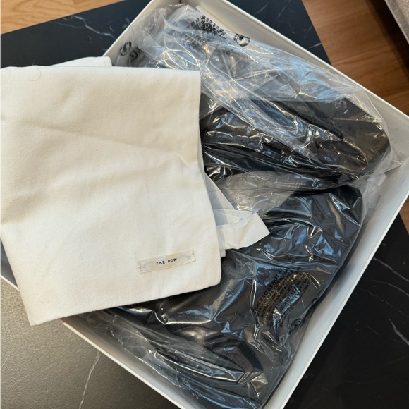 The Row Zippered Platform Combat Boots - Picture 6 of 11